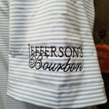 Polo - Peter Millar - Light Blue Striped - Jefferson's Logo