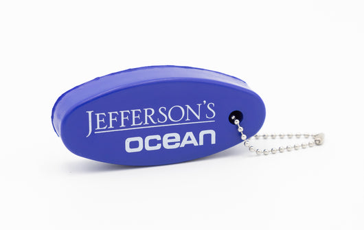 Jefferson's Ocean Blue Floating Keychain